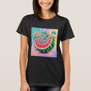 Camiseta Melancia colorida