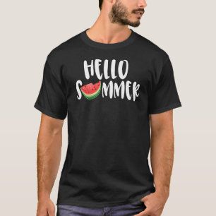 Camiseta Melancia Cóta Alô Fruta Vintage Vacatião