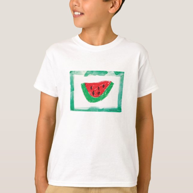 Camiseta Melancia - Crianças Arte para COC (Frente)