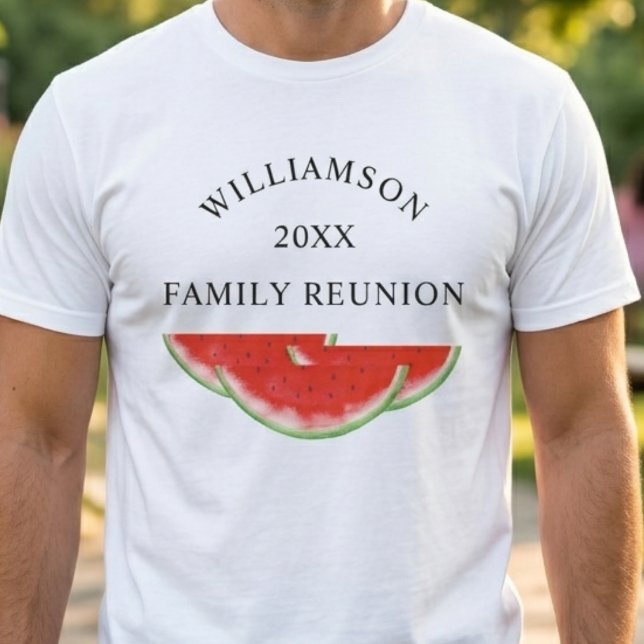Camiseta Melancia de Reunião de Família  (Criador carregado)