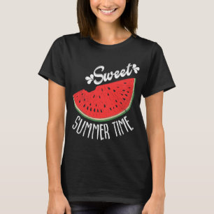 Camiseta Melancia de Verão doce - Fruta de Verão