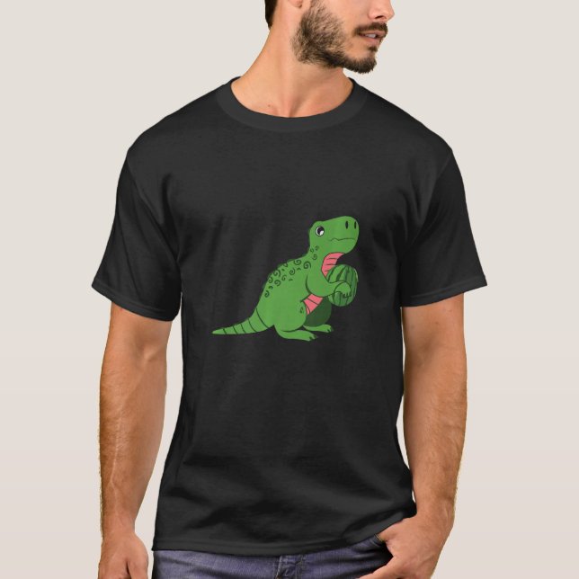 Camiseta Melancia Dinossauro Um em um Melão (Frente)