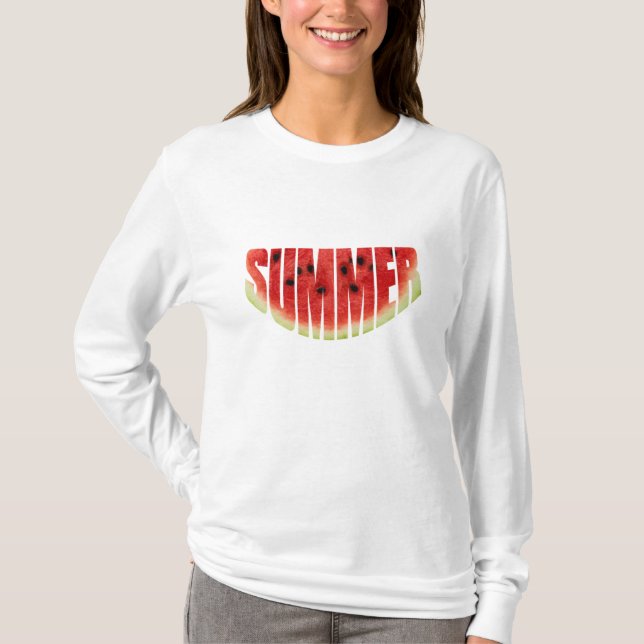 Camiseta Melancia do verão (Frente)