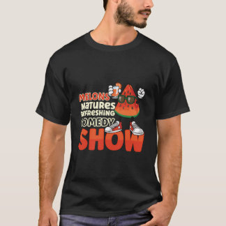Camiseta Melancia Funny Fruta Funny Melancia Piada
