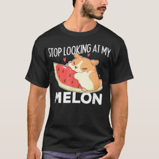 Camiseta Melancia Hamster Melon Comida Rodent Pet Animal