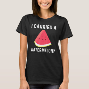 Camiseta Melancia legal Para Homens, Fruta Vermelha De Melã