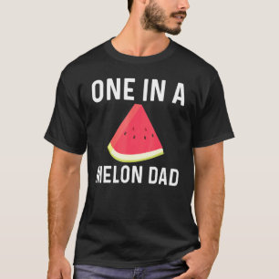 Camiseta Melancia legal Para O Pai Pai Vermelho Melão Fruta