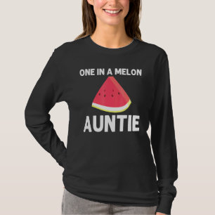 Camiseta Melancia legal Para tia Women Red Melon Fruta Bev
