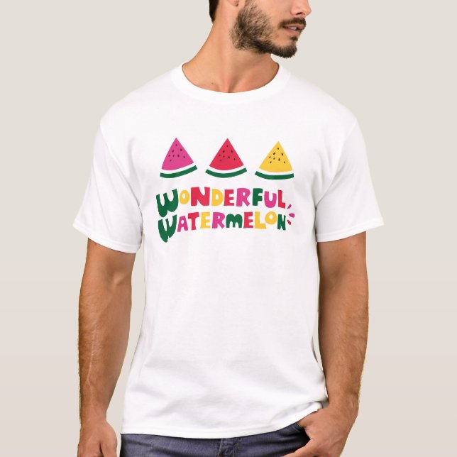 Camiseta Melancia maravilhosa (Frente)