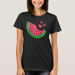 Camiseta Melancia Melon, Fatia de Melão, Férias de Verão, F