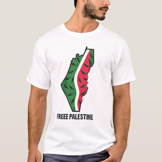 Camiseta melancia palestina (Frente)