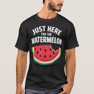 Camiseta Melancia Para Fruta - impressão