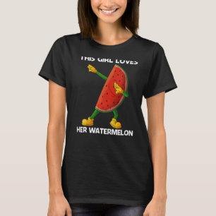 Camiseta Melancia Para Raparigas Crianças Fábricas De Fruta