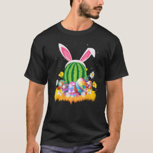 Camiseta Melancia Páscoa Ovina Funny Melancia Páscoa Sun