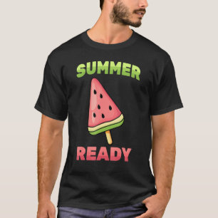 Camiseta Melancia - Pronto para o Verão - Melão - Frutas