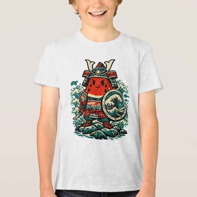 Camiseta Melancia Shogun — Guardião dos Mares (Frente)