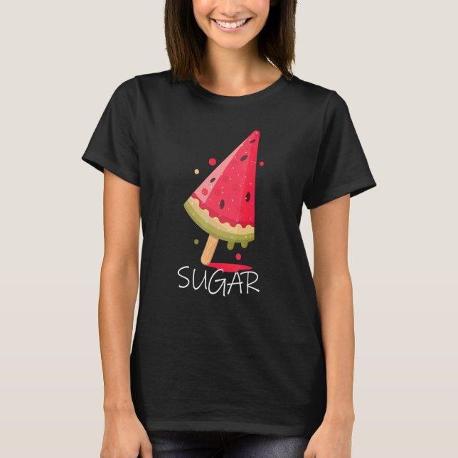 Camiseta Melancia Sugar Summer Design (Frente)