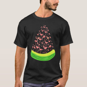 Camiseta Melancia Tropical Animal Ave Exótico Rosa Flamin