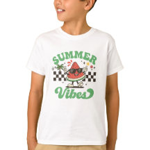 Camiseta Melancia Vibrações de Verão