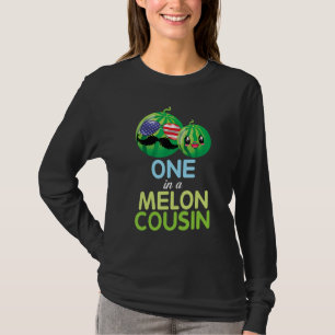 Camiseta Melancias Dançando Juntas Dia Feliz Um Em Um Eu