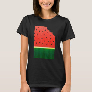 Camiseta Melancias I Vegano Vegetariano Jardim Conservação