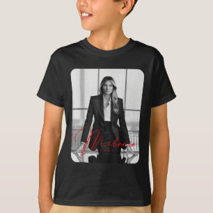 Camiseta Melania Trump 2025 Foto de Inauguração de Primeira