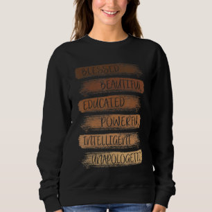 Camiseta Melanin African American Black History Month Women