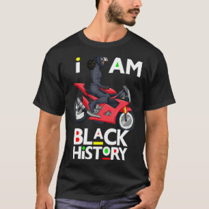Camiseta Melanin Bike Rider Black Queen Mulheres Motociclet