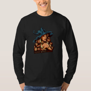 Camiseta Melanin Black Witch Magic African American Black H