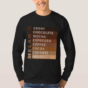 Camiseta Melanin Black Women Poppin Brown Skin Black Girl M