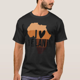 Camiseta Melanin, Cada Sombreado Ama Sua Pele Preto