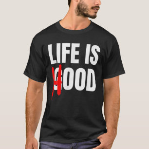 Camiseta Melanin Engraçado Life Is Hood Black Girl Man Afri