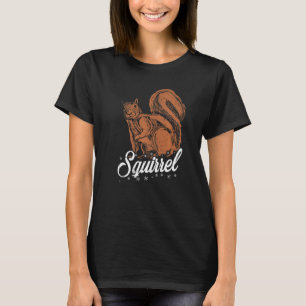 Camiseta Melanin Esquilo História Preta Mês BLOL Animais W