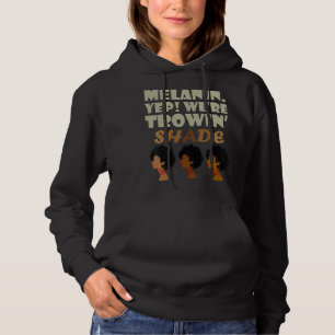 Camiseta Melanin estamos jogando o orgulho negro sombrio