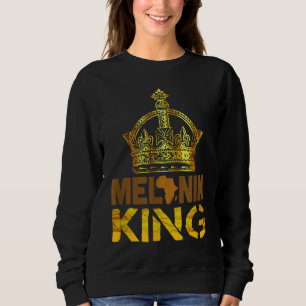 Camiseta Melanin King for Men African Black History Month