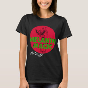 Camiseta Melanin Magic Occult Science Allah 7 Moorish