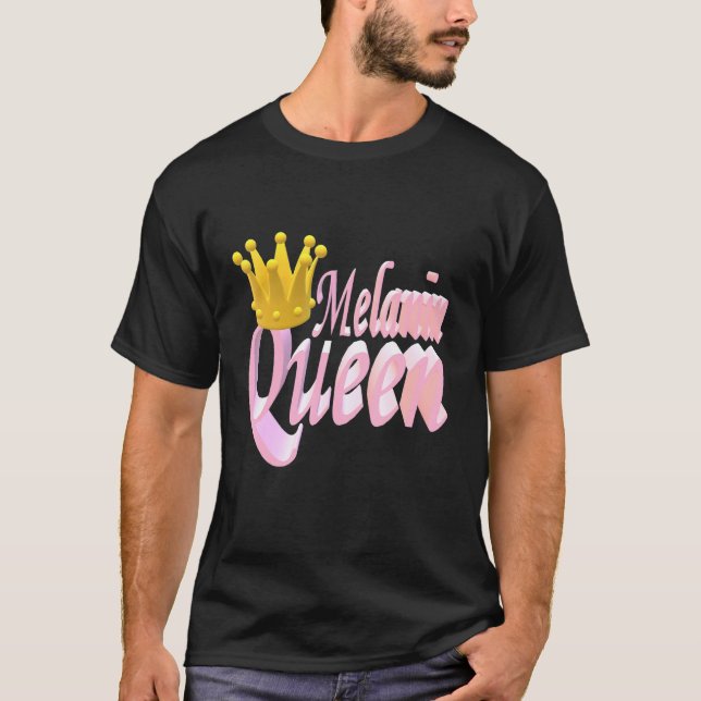 Camiseta Melanin Queen (Frente)