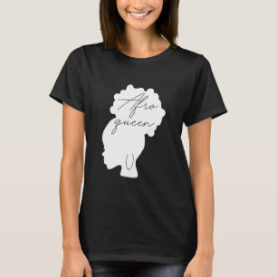 Camiseta Melanin Queen Afro Queen