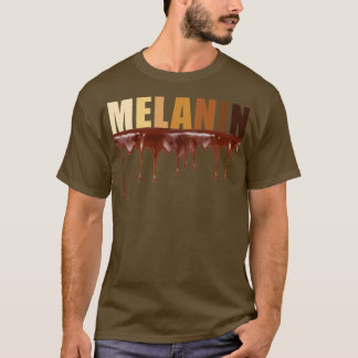 Camiseta Melanin Shades Chocolate Preto Gift