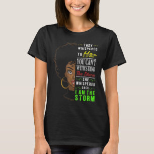 Camiseta Melanin Women African American Pride Black History