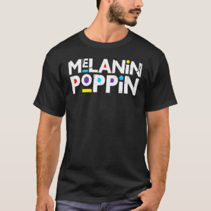 Camiseta Melanina Estourando Desgaste Rainhas Negras Irmãs 