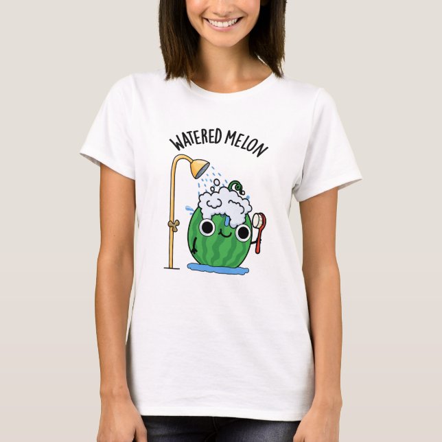 Camiseta Melão Águas, Funny Melmelon Pun (Frente)