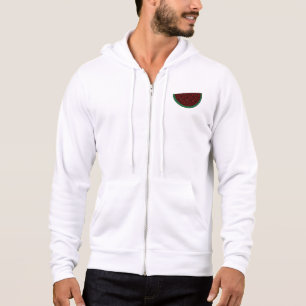 Camiseta Melão Palestina Bordado tatreez vermelho