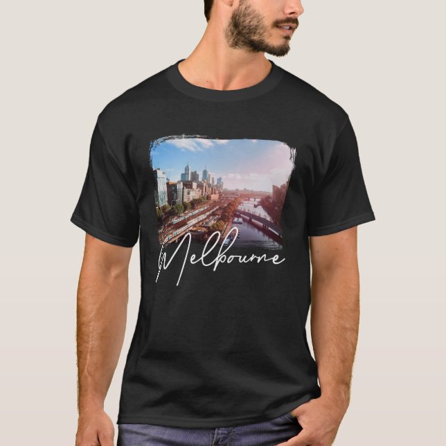 Camiseta Melbourne Melbourne Melbourne Austrália (Frente)
