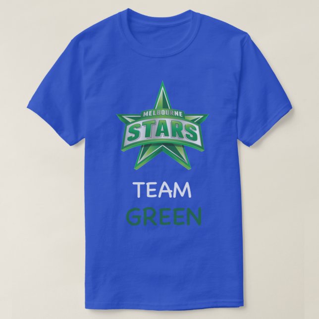 Camiseta Melbourne Stars Team Green (Frente do Design)
