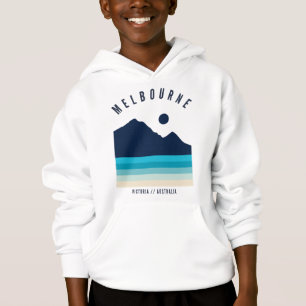 Camiseta Melbourne Victoria Austrália Praia Vintage Retrô