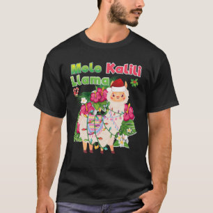 Camiseta Mele Kaliki Llama Kalikimaka Hawaiian Christmas Li