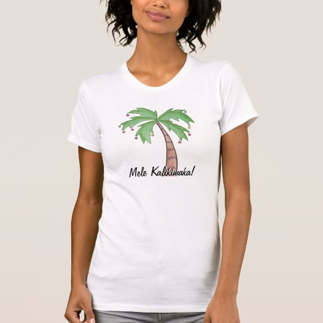Camiseta Mele Kalikimaka (Frente)