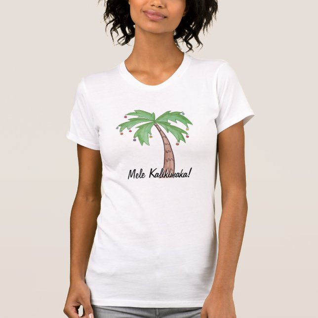 Camiseta Mele Kalikimaka (Frente)