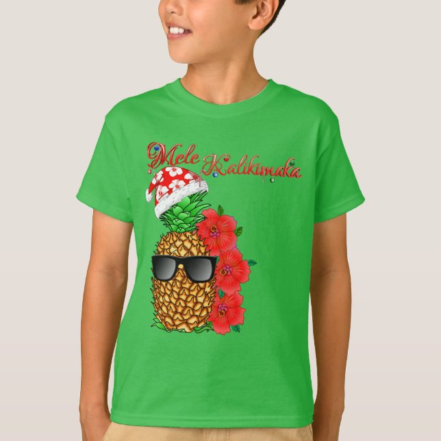 Camiseta Mele Kalikimaka (Frente)